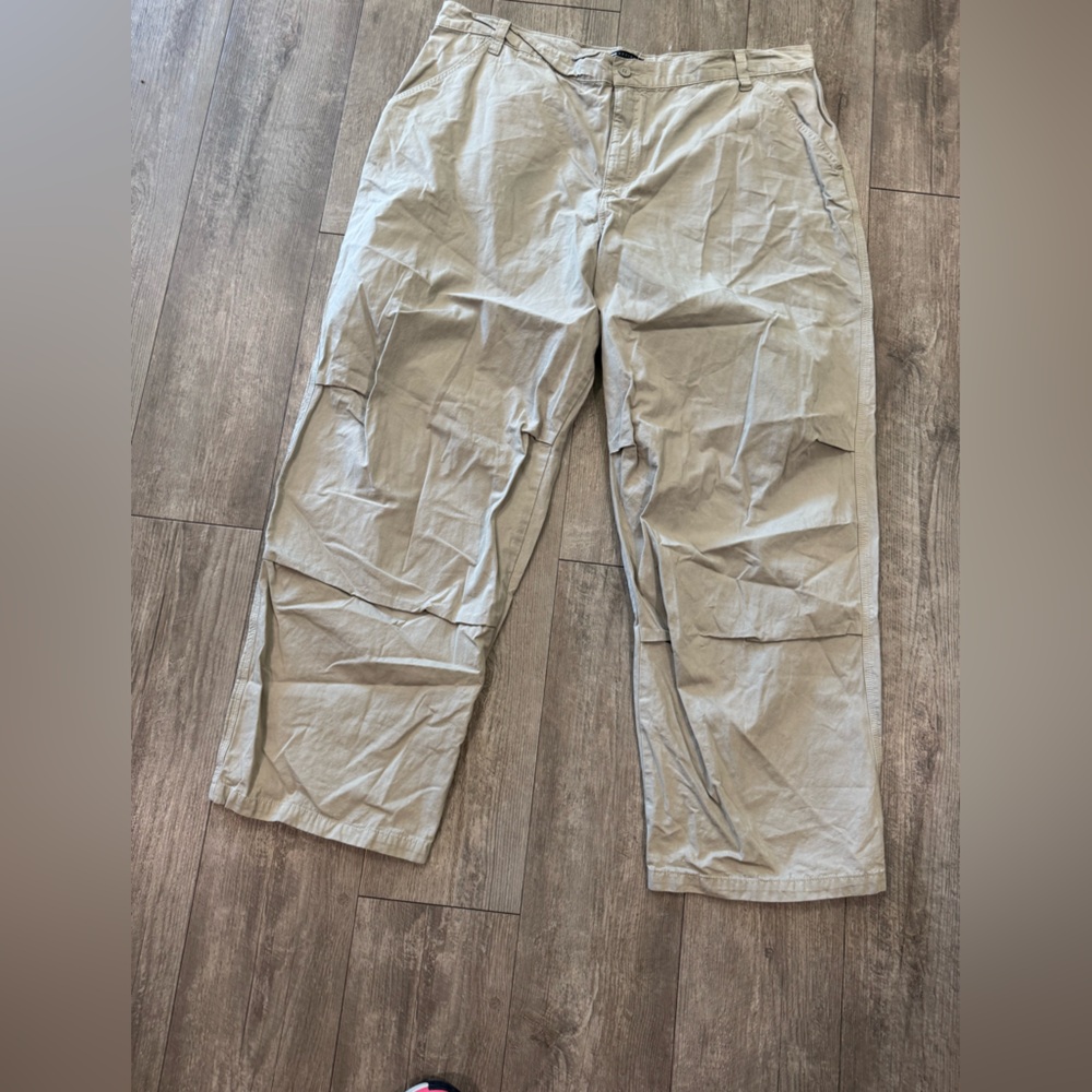 ASOS Curve Taupe Cargo Pants - Picture 6 of 12